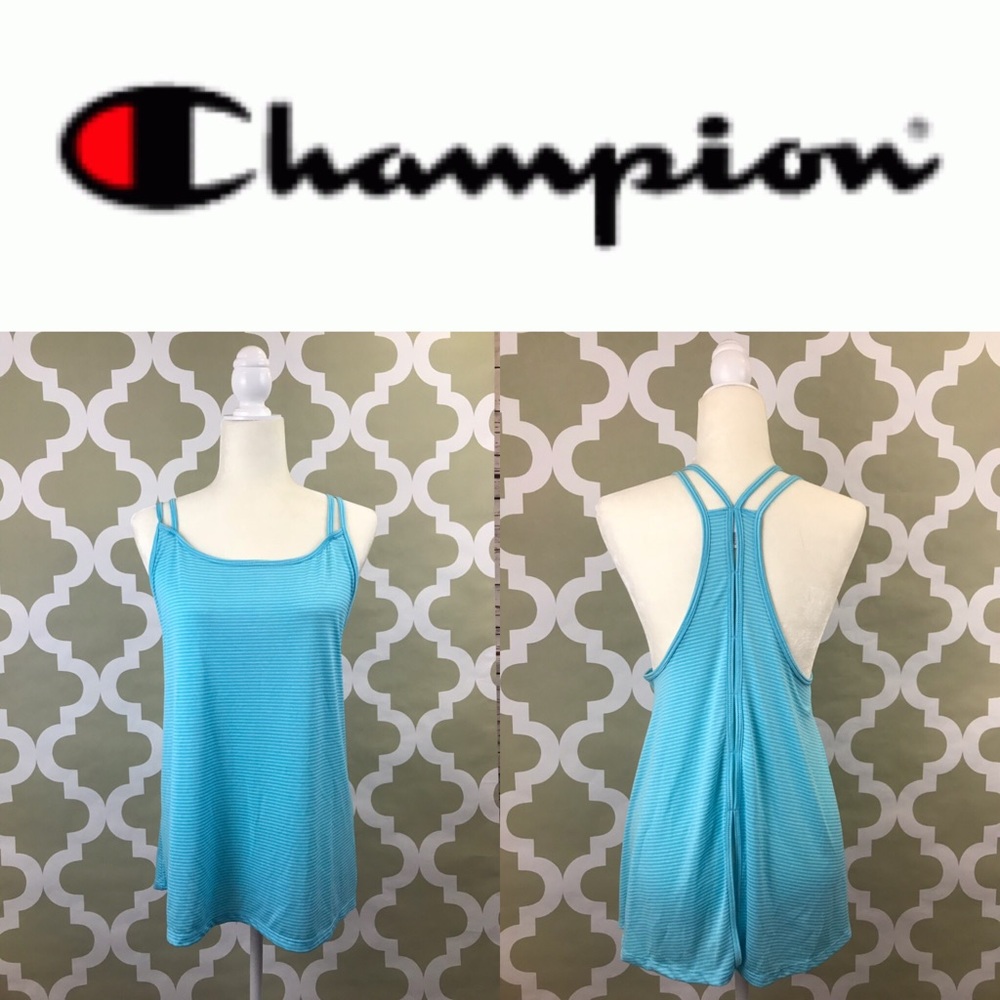 NWOT Champion Strappy Split Back Duo Dr Tank XXL